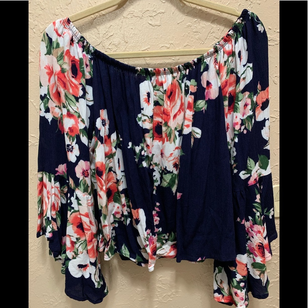 Off the shoulder blouse